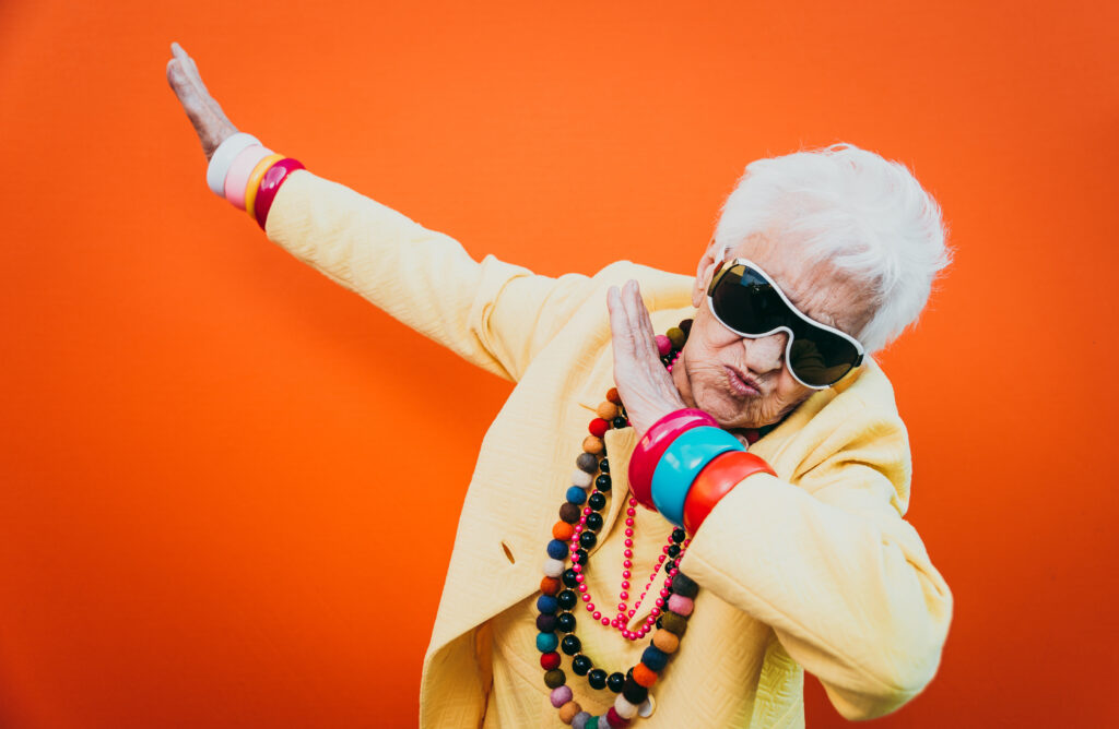 Grandma Dabbing